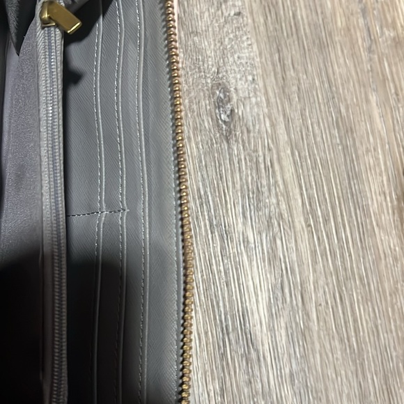 Fossil Pink Leather Zip-Around Wallet - Picture 8 of 11